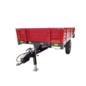 Remolque agrícola de alta calidad de 4 ruedas, 3-10 toneladas, nuevo remolque volquete de condición usada con equipo de Tractor de engranajes - Product Image 2
