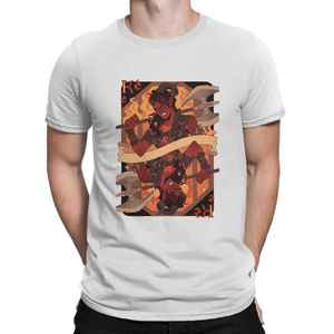 Người Đàn Ông Của Ban Đầu T-Shirt 100% Cotton Vòng Cổ Top Với Điên Ngắn Tay Áo Đa Năng Và Thoải Mái - Product Image 3