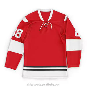 <b>Elite</b> Custom Fit Breathable Ice Hockey Jersey High Performance Unisex Team Uniform Customizable Team Name for Maximum Comfort - Product Image 2