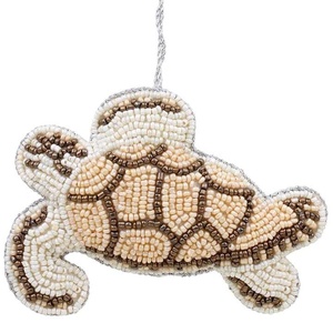 เครื่องประดับตกแต่งเสื้อผ้าแฟชั่นดีไซน์เนอร์ Zari รูปทรงเต่าห้อยประดับด้วยด้ายหิน เหมาะสำหรับงานปาร์ตี้ - Product Image 4