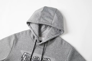 Sudadera con capucha para hombre 100% algodón invierno sublimación personalizada e impreso algodón sudaderas con capucha en blanco suéter de hombre Unisex - Product Image 4