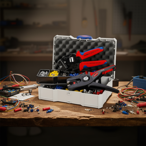 Assortiment de cosses de câble Knipex pour bornes à sertir et pince à sertir les fils - Product Image 3