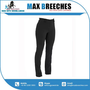 Nouvelle arrivée culotte haute équestre pour femme patch de genou confortable culotte d'équitation fournie en usine collection privée - Product Image 5