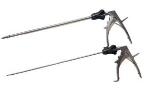 Instrumento quirúrgico de acero inoxidable, aplicador de clip laparoscópico reutilizable para cirugía laparoscópica con mecanismo de bloqueo seguro - Product Image 1