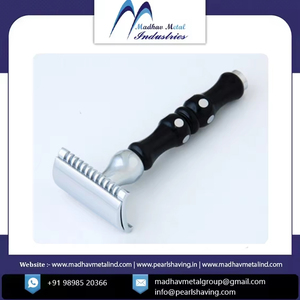 Maquinilla de afeitar de seguridad ajustable de alta venta de calidad superior para hombres de fabricante indio - Product Image 4
