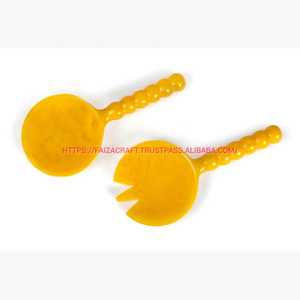 Cuchara de resina para ensalada, juego hecho a mano, cuchara y tenedor de resina, servidor de ensalada con efecto mármol y de faizacraft - Product Image 2