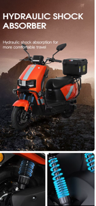 มอเตอร์ไซค์ไฟฟ้าสปอร์ตความเร็วสูง สำหรับผู้ใหญ่ ใช้ขับขี่ออฟโรด และส่งของ - Product Image 5