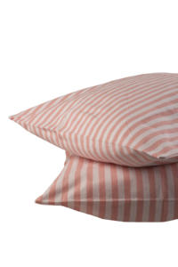 Recycled Yarn-Dyed Stripe Woven American Square Pillow Cases & <b>Cushion</b> Cases Personalized for Home Hotel Hospital Set of 2 - Product Image 4