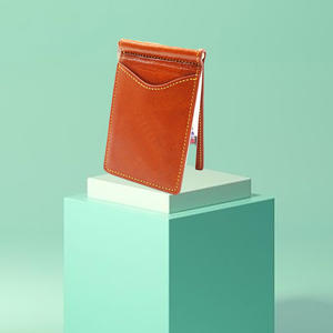 คลิปหนีบเงิน RFID ที่มีประสิทธิภาพพร้อมซิปปิดกระเป๋าหนังสำหรับใส่ธนบัตรและเงินสด - Product Image 6