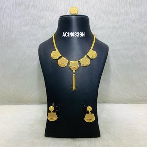 <b>Long</b> <b>Necklace</b> Designs Gold Plated - Product Image 1