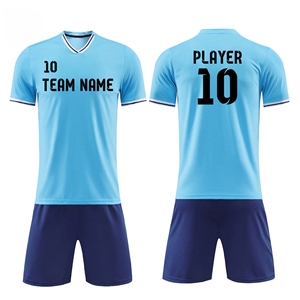 Uniformes de Fútbol Personalizados con Impresión por Transferencia de Calor, Camisetas de Fútbol de Manga Corta, Transpirables, de Secado Rápido, para Entrenamiento - Product Image 1