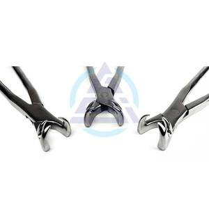 Fórceps Dentales Equinos Profesionales de 3 Piezas, Fórceps Molares, Extractor de Capuchones y Alicates para Fragmentos, Acero Inoxidable, Odontología Equina - Product Image 1