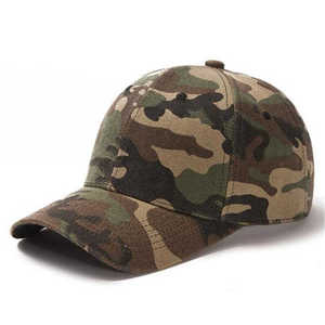 Personalizado de los hombres de camuflaje deportes al aire libre protección solar caza táctico sombrero de béisbol gorras de camuflaje - Product Image 3