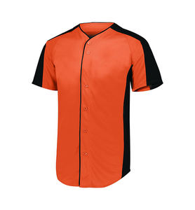 Moda de talla grande transpirable cuarto botón Softball equipo de béisbol Jersey liso rayas ropa deportiva camisas conjuntos estilo - Product Image 6