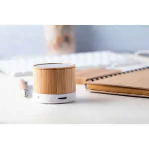 Haut-parleur en bambou écologique Sonara, gadget USB promotionnel - Product Image 4