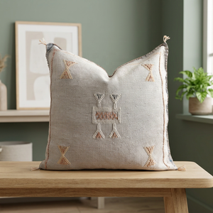Geometric Cotton Square Bohemian Embroidery Handmade Customizable Envelop Closure 14+ Years Home Decor <b>Sofa</b> Cushion <b>Cover</b> Custom - Product Image 4