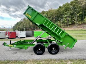 Remorque à benne basculante robuste 7x14 avec moteur hydraulique, état neuf, idéale pour les industries agricoles et de la construction, meilleur prix - Product Image 2