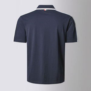 เสื้อยืดเปล่าสำหรับผู้ชาย,เสื้อโปโลติดกระดุมเต็มเสื้อคอตั้งคุณภาพสูง - Product Image 2