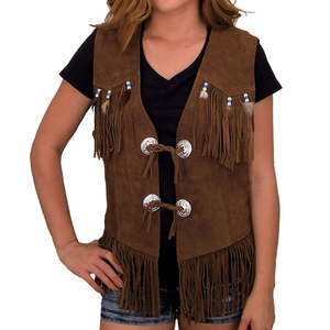 Gilet pour femme 100% coton avec sangle intérieure 3 boutons réglable grande taille costumes - Product Image 1