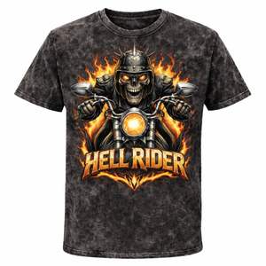 T-shirts pour hommes en coton 100% à manches courtes, coupe régulière, lavage à l'acide, brodés, écologiques, fournisseur de t-shirts en gros au Pakistan - Product Image 2