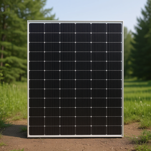 Panel Solar Monocristalino HJT de Tipo N de 420W-550W de JS Solar, Panel Solar Negro de Corte Mitad para Sistemas Industriales - Product Image 3