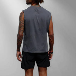 Débardeurs de sport pour hommes personnalisés, débardeurs de sport de haute qualité en coton pour hommes - Product Image 4