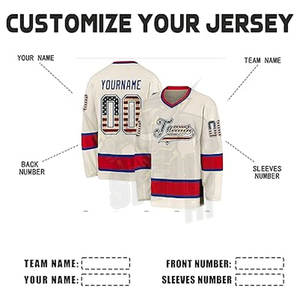 Camisetas de hockey personalizadas de primera calidad, venta al por mayor, sublimación impresa, equipo de hockey sobre hielo para hombres, pedidos a granel personalizados y alto rendimiento - Product Image 4