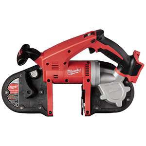 Scie à ruban sans fil alimentée par batterie 18,0 V pour usage industriel et bricolage, outil polyvalent pour couper le métal, les carreaux, le bois, la pierre, la brique, coupe à 45 degrés - Product Image 5