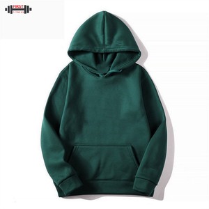 Pull à capuche unisexe à manches longues 300g/m2 pour homme, taille plus, teint en couleur unie, mode personnalisée - Product Image 6
