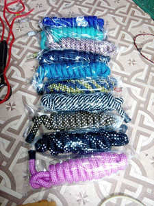 OT ate-caballo ecuestre inteligente de alta rotura, cuerda trenzada de plomo con núcleo de relleno de 2 MTR de longitud, gancho lateral de precios al por mayor - Product Image 5