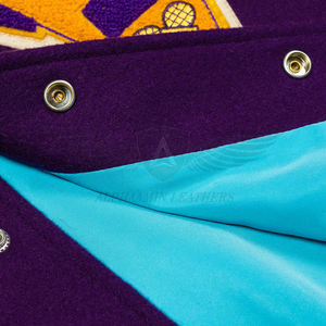 En haute qualité personnalisé léger Oem Design Chenille Lettermen veste hiver veste Pakistan fabrication Lettermen veste - Product Image 6