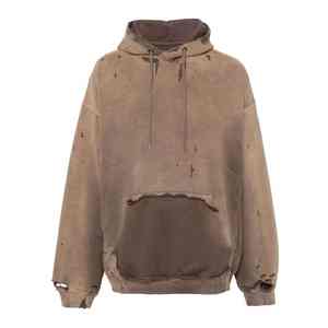 Sudaderas con capucha desgastadas para hombre más vendidas, servicio OEM, venta al por mayor, precio barato, estilo callejero con el mejor diseño, ropa informal, sudaderas con capucha para hombre - Product Image 1