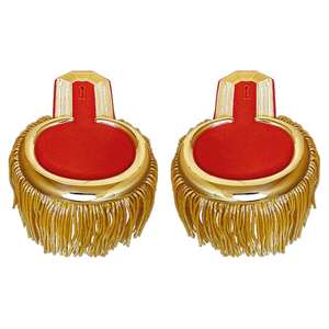 อีพาลูเตต์ปักลายลูกไม้หรูหราสั่งทำพิเศษสำหรับชุดยูนิฟอร์ม Root Fight บริการ OEM สีตามสั่ง คุณภาพสูง - Product Image 2