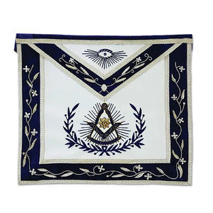 Vente en gros Tablier maçonnique Regalia Tabliers maçonniques Lodge Officer Set Case Sash And Masonic Regalia - Product Image 6
