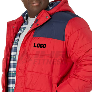 Chaqueta de Burbuja Personalizable de Alta Calidad para Hombre, Talla Grande, Impermeable y Transpirable para Invierno - Product Image 4