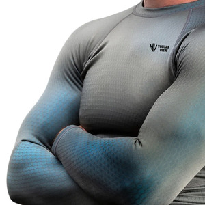 Latest Design Hot Sale Men <b>Compression</b> <b>Shirts</b> Comfortable Fitness Wear Men <b>Compression</b> <b>Shirts</b> - Product Image 4