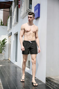 กางเกงชายหาด21สีทึบกางเกงขาสั้นกันน้ำสำหรับผู้ชาย - Product Image 6