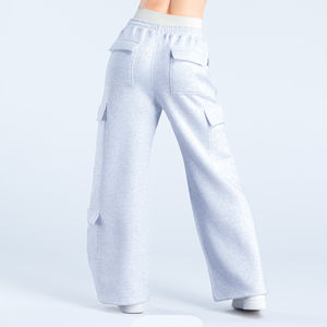 Pantalones Deportivos de Invierno Extra Grandes para Mujer, Pantalones de Chándal de Algodón de Peso Medio con Doble Cintura, Pantalones de Pijama de Felpa - Product Image 6