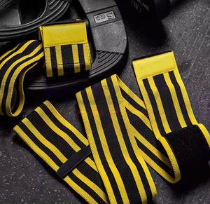 Bracelets de coude en coton avec logo personnalisé, réglables, pour le soutien des articulations, respirants, légers, antidérapants - Product Image 6