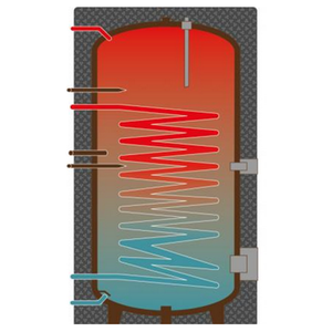 Cosmo Serbatoio di Acqua Calda Smaltato CSHL 300 con Resistenza - Product Image 1