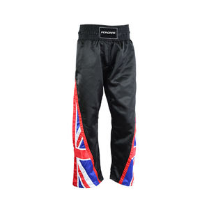 Pantalones de Kick Boxing hechos a medida Ropa de artes marciales Deportes de artes marciales mixtas Logotipo personalizado Lucha Gimnasio Entrenamiento Ropa deportiva de alto nivel - Product Image 1