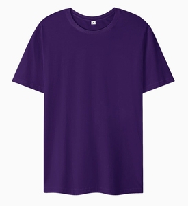 Men's Regular <b>Tshirt</b> 100% Cotton Custom logo Blank T Shirts High Quality Normal Fitting O-neck Standard Fit T-shirt for men - Product Image 3