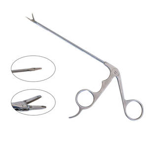 Precio de fábrica, pinzas de agarre, instrumentos quirúrgicos, instrumento médico, artroscopia, 160mm, portaagujas reutilizable de acero inoxidable - Product Image 1