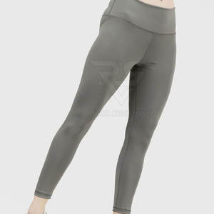 Best Price Women's Casual Yoga <b>Legging</b> with Elastic Mid Waist Solid <b>Pattern</b>-OEM Service for Online Sale - Product Image 4