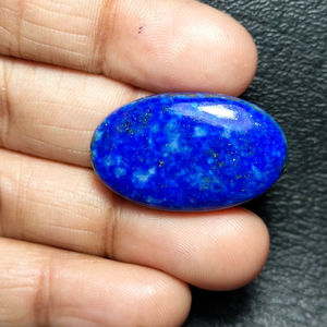 Top qualité 100% naturel Lapis Lazuli cabochon à facettes forme ovale pierres précieuses en vrac pour la fabrication de bijoux utilisation aux prix de gros OEM - Product Image 1