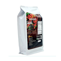 Fabricant vietnamien de grains de café de marque privée grains de café torréfiés Robusta avec 500 g/sac 100% grains de café torréfiés Robusta
