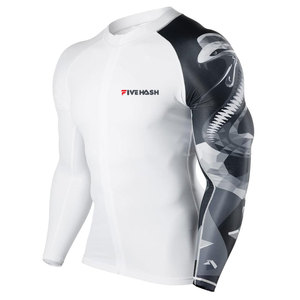 เสื้อแรชการ์ดแขนยาวราคาถูก ออกแบบเองได้ ขายดีที่สุด คุณภาพเยี่ยม - Product Image 1