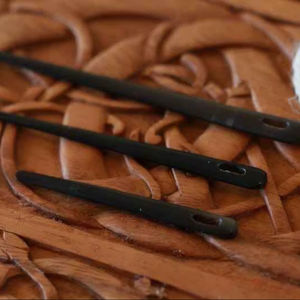 Aguja de Bordar de Cuerno de Búfalo, Aguja de Bordar Puntiaguda para Lana y Hilo, Accesorio de Costura Duradero para Tufting y Costura - Product Image 1