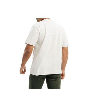 Compre camisetas de algodón pesado de gran tamaño con logotipo personalizado para hombre: atractivo vintage con estampado gráfico de alta calidad - Product Image 4