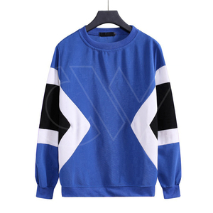 2024 Best Top Hot Sale Men 100%polyester Cotton custom fleece blank Crew Neck <b>sweatshirts</b> For Men - Product Image 2